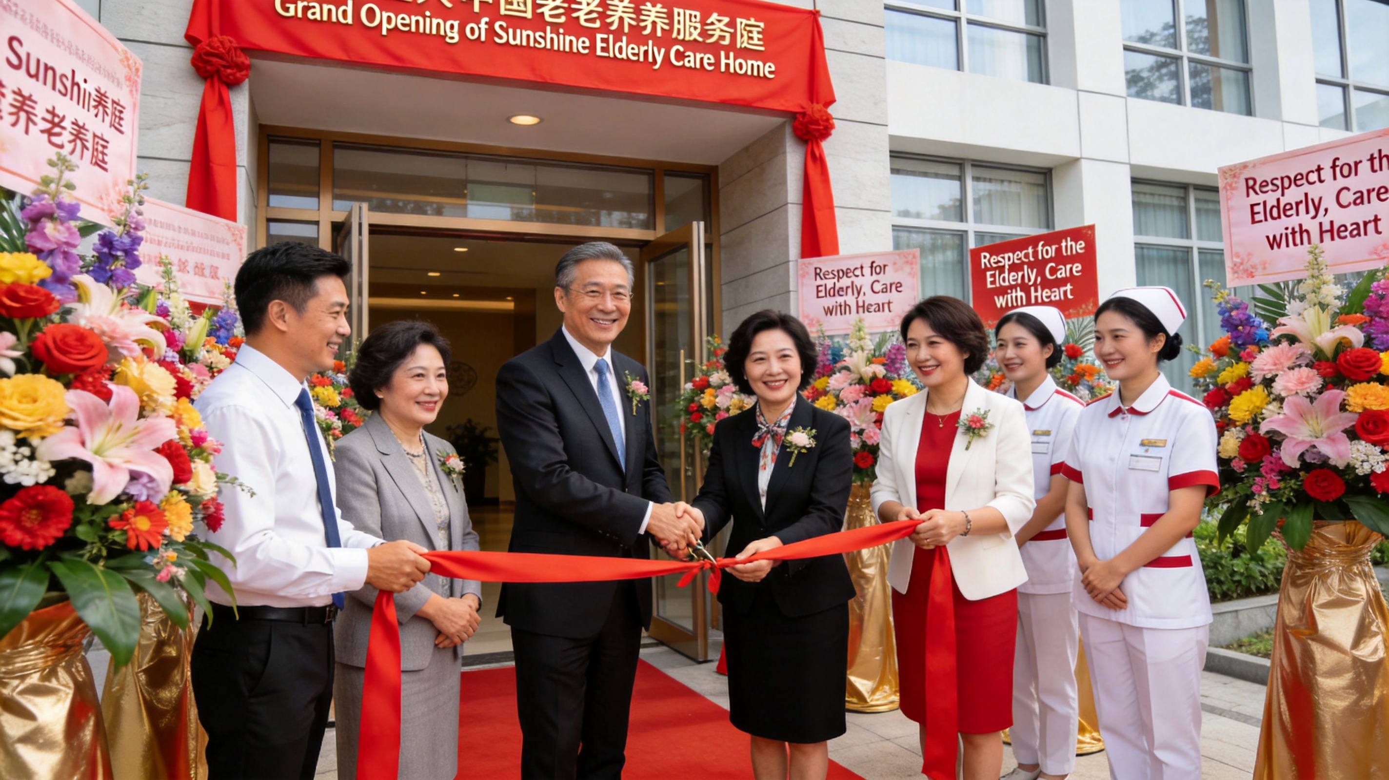 民政部养老助残示范基地在康友揭牌